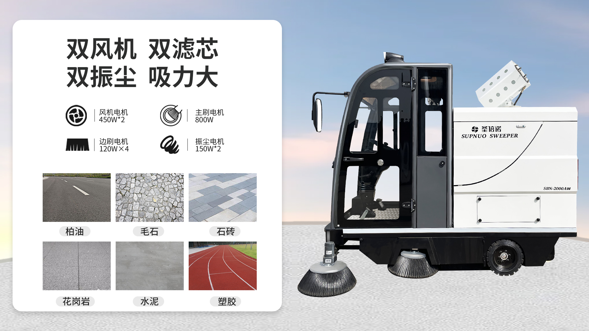阿坝电动扫地车在机场清洁中的应用
